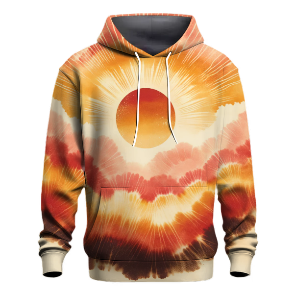 Vintage Sunset Streak Hoodie