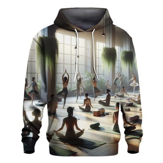 Yoga Tranquility Design Hoodie