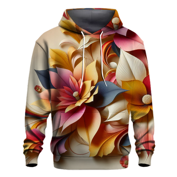 Whimsical Floral Burst Hoodie