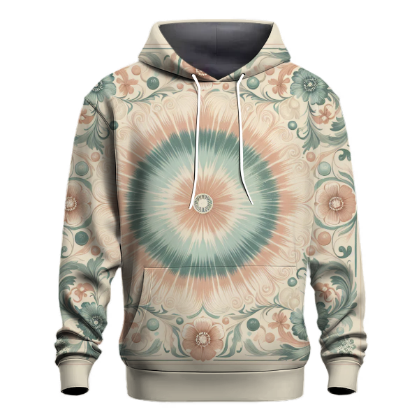 Vintage Chic Tie-dye Hoodie