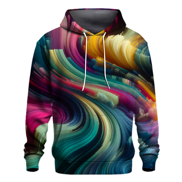 Abstract Expression Burst Hoodie