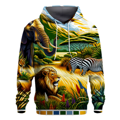 Wondrous Wildlife Safari Hoodie