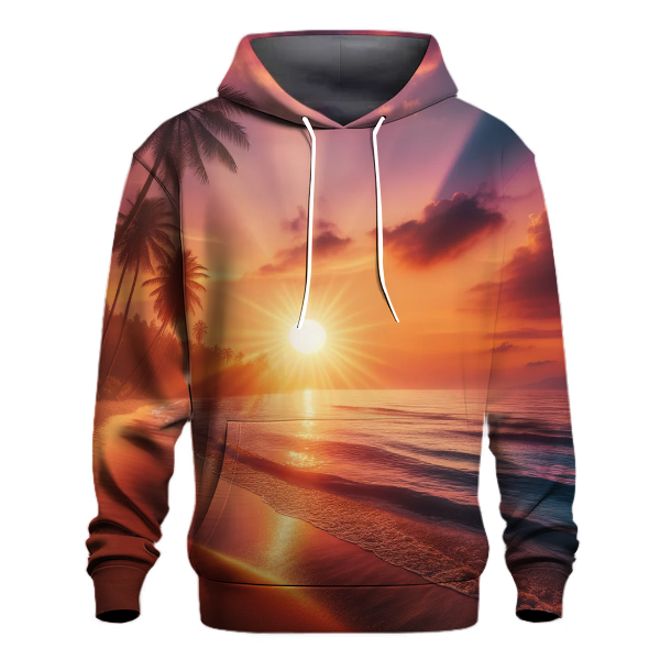 Retro Sunset Vibes Hoodie