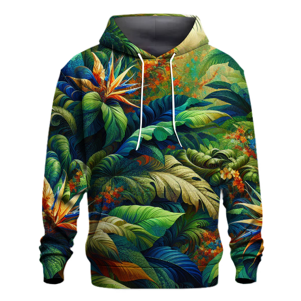 Vivid Jungle Tapestry Hoodie