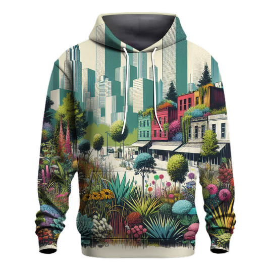 Vibrant Urban Botanicals Hoodie