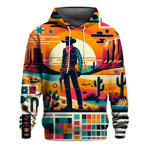 Wild West Frontier Adventure Hoodie