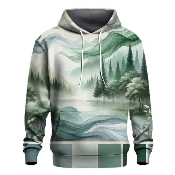 Whispering Pines Mist Hoodie