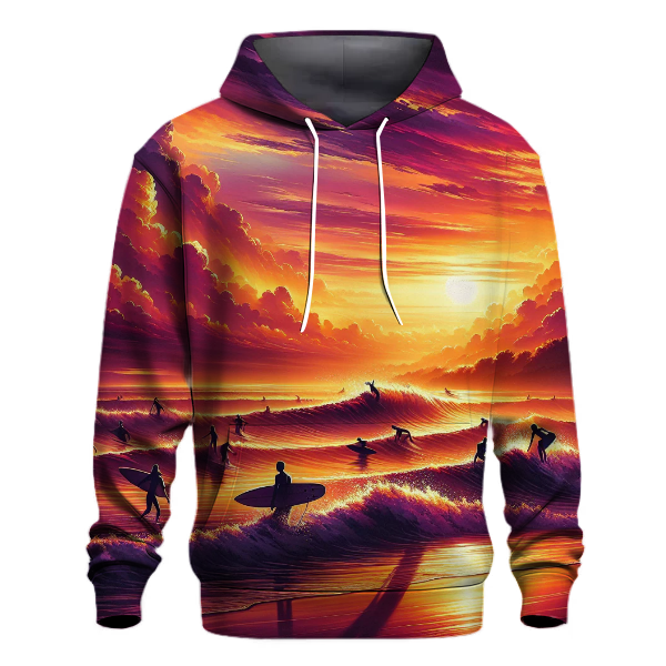 Sunset Surfing Adventure Hoodie