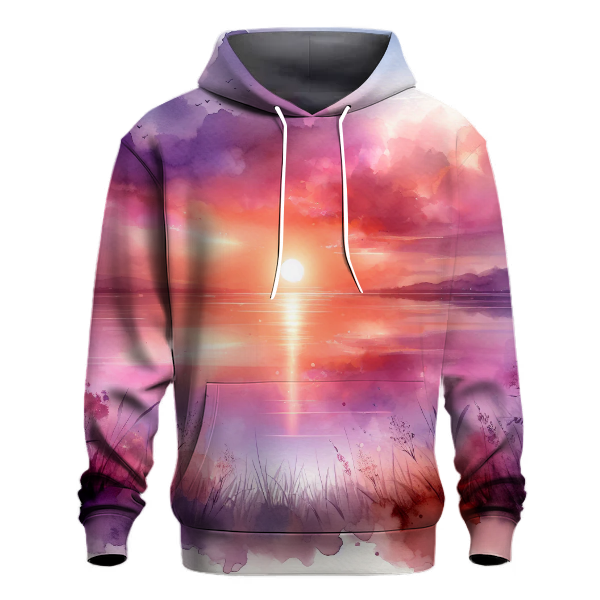 Vintage Sunset Surrealism Hoodie