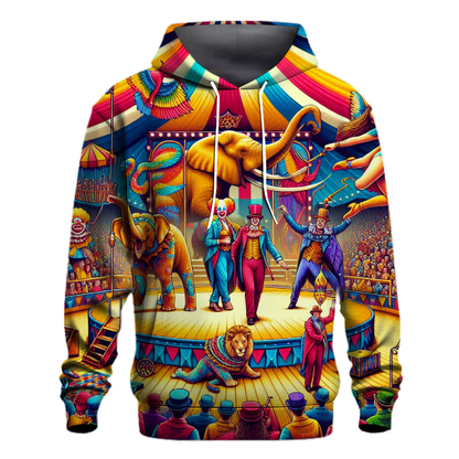 Whimsical Circus Fantasy Hoodie