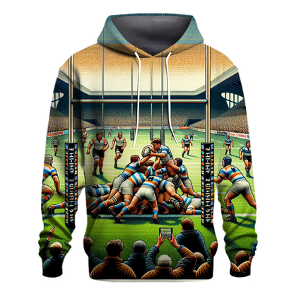 Rugby - Scrummage Style Hoodie