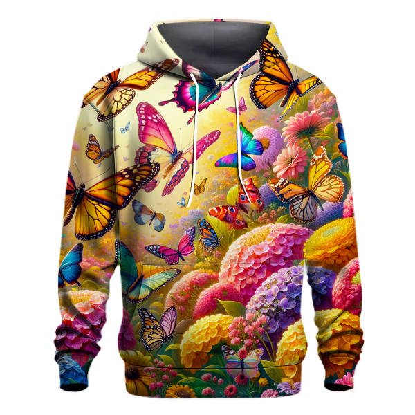 Butterfly Garden Delight Hoodie