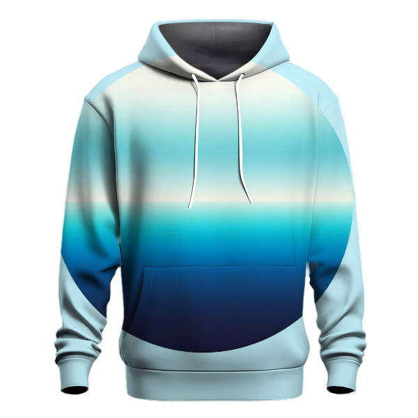 Serenity Blue Fade Hoodie Hoodies Fashion