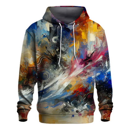 Abstract Expressionism Wonder Hoodie