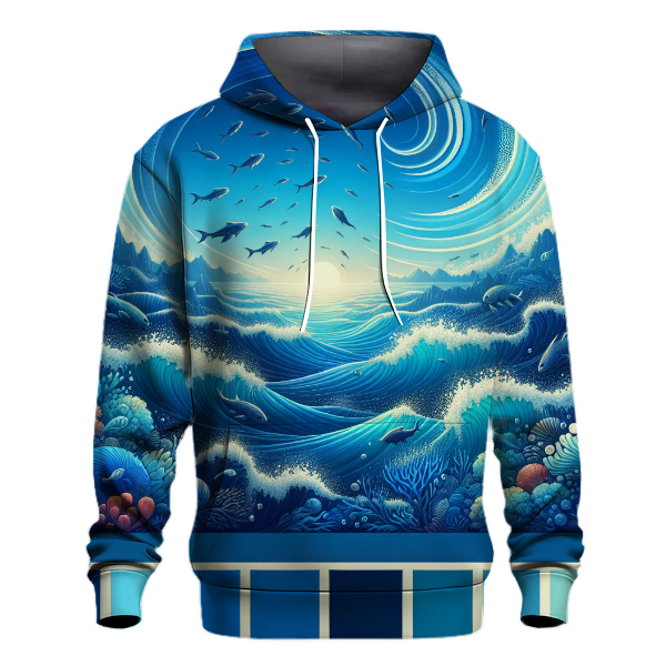 Sapphire Ocean Adventure Hoodie