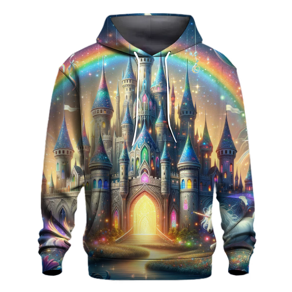 Whimsical Fairy Tale Castle Hoodie