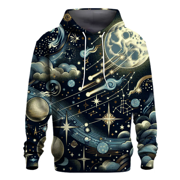 Cosmic Starry Nights Hoodie