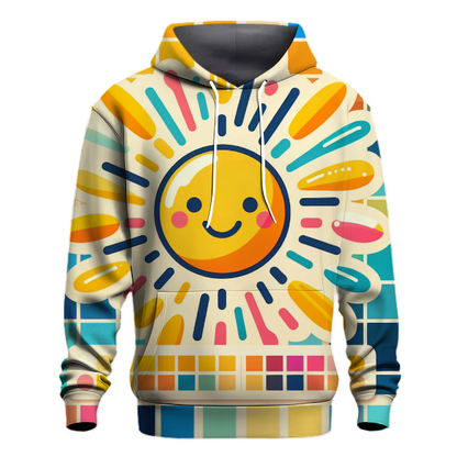 Vibrant 70s Sunshine Hoodie