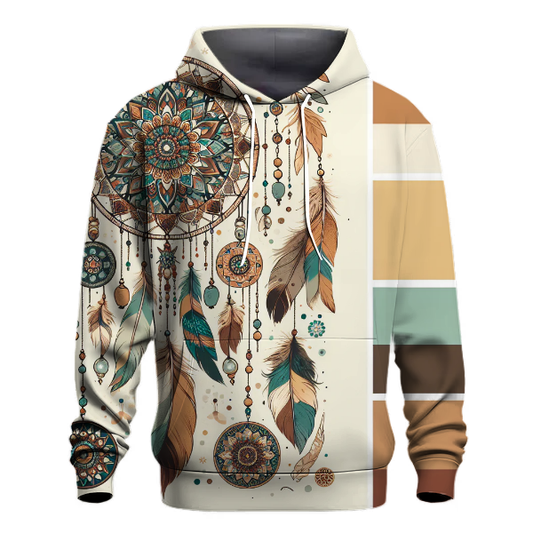 70s Bohemian Dreamcatcher Hoodie