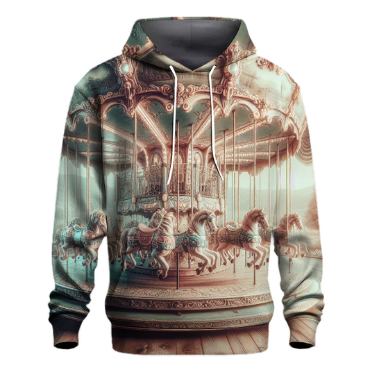 Whimsical Carousel Dreams Hoodie