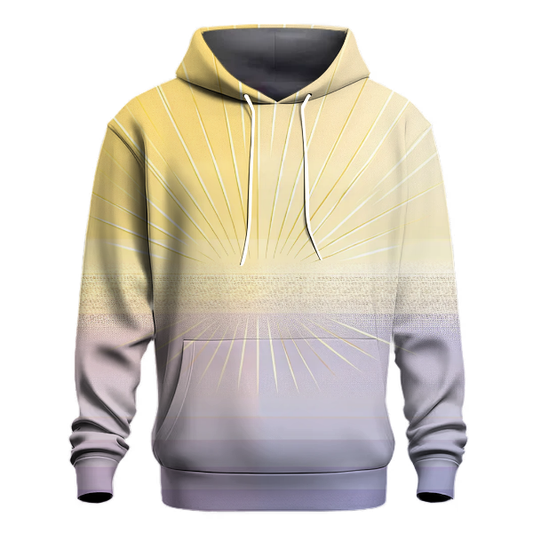 Soft Morning Light Gradient Hoodie