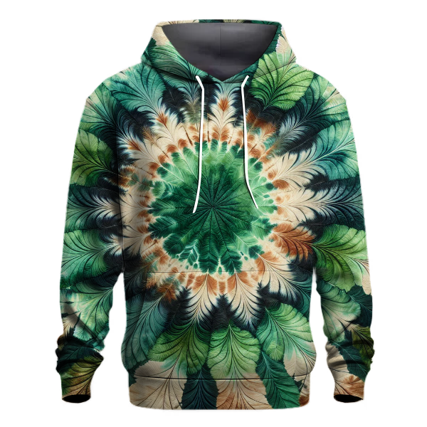 Forest Canopy Tie-Dye Hoodie