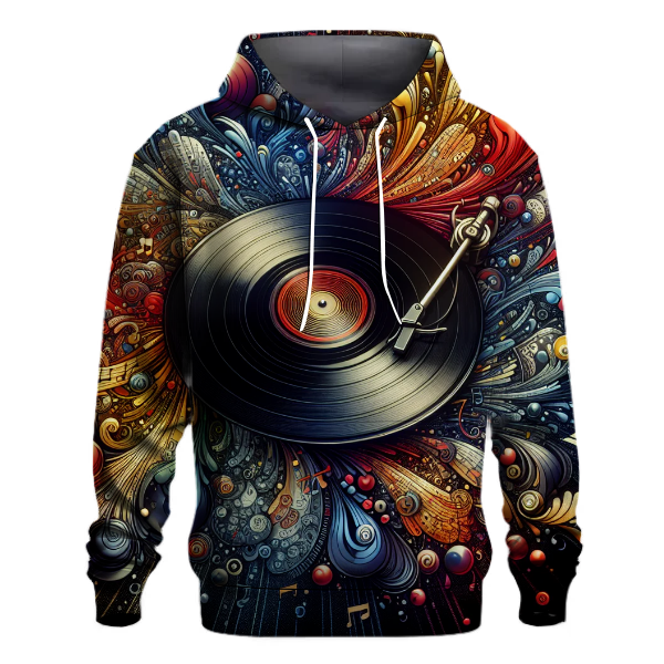 Vibrant Vinyl Rewind Hoodie