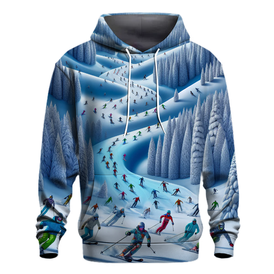 Skiing - Winter Wonderland Hoodie