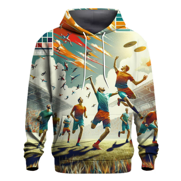 Ultimate Frisbee - Fly High Together Hoodie