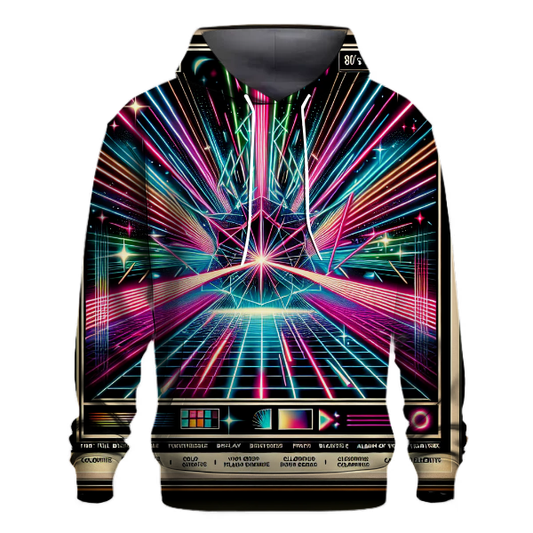 Abstract Laser Show Hoodie