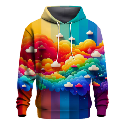 Whimsical Rainbow Hoodie