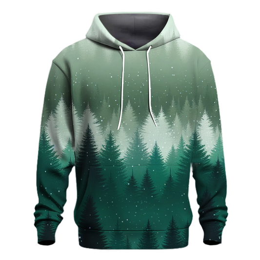 Winter Pine Hues Hoodie