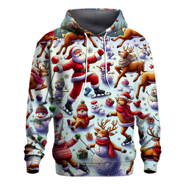 Santa's Reindeer Games Hoodie