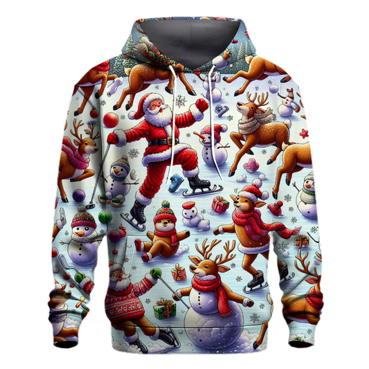 Santa's Reindeer Games Hoodie