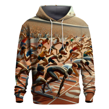 Track and Field - Fast and Fierce Hoodie