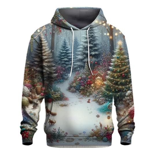 Santa's Secret Winter Garden Hoodie