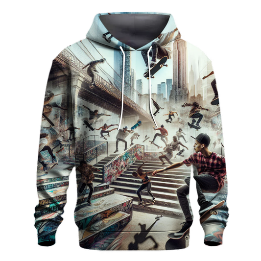 Skateboarding Urban Vibes Hoodie