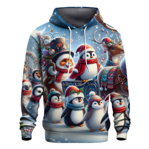 Santa's Magical Menagerie Hoodie