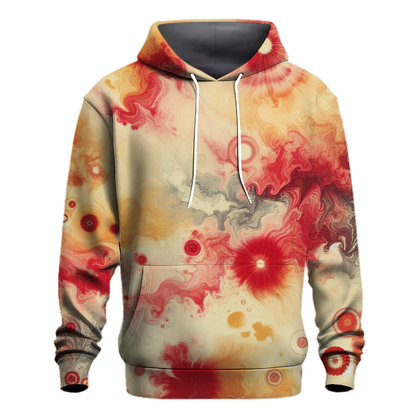 Vintage Summer Tie-dye Design Hoodie