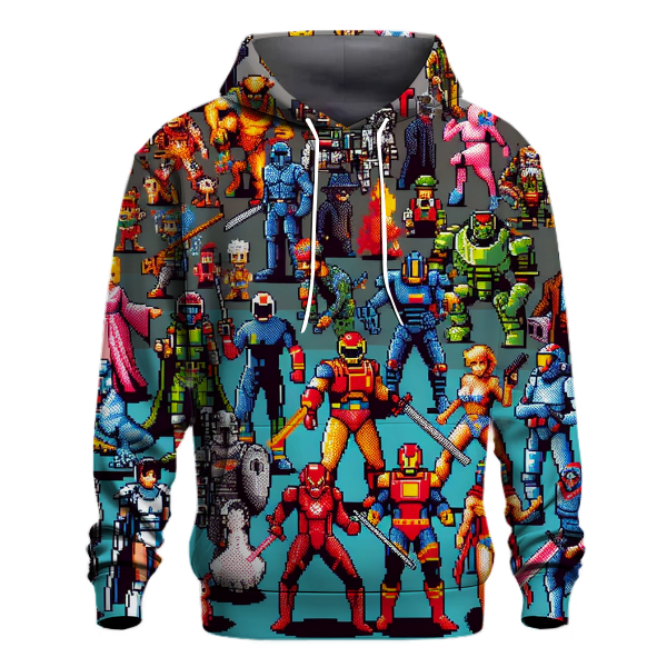 Vintage Video Game Hero Hoodie