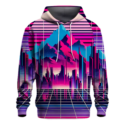 Retro Synthwave Mirage Hoodie