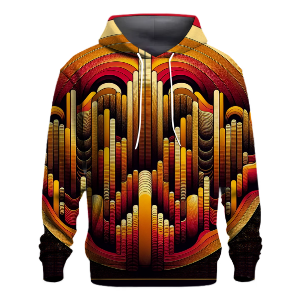 Vintage Stereo Wave Hoodie