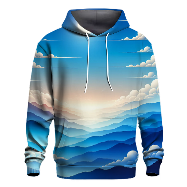 Sapphire Sky Gradient Hoodie