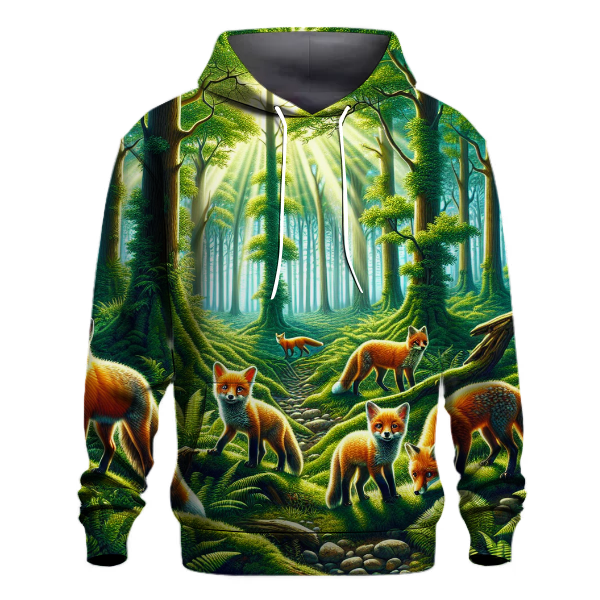 Forest Fox Reverie Hoodie