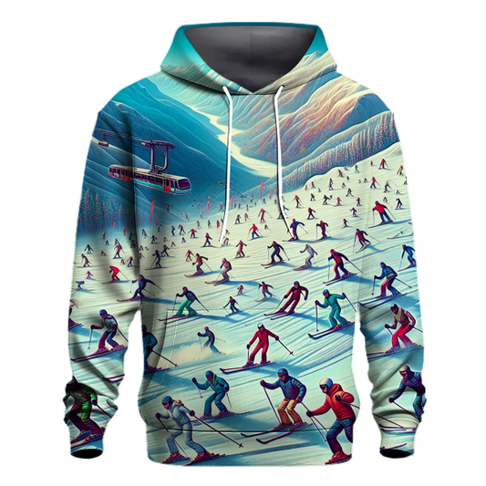 Skiing - Winter Rush Hoodie