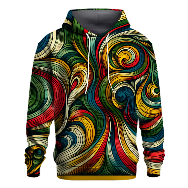 Vintage Swirls Hoodie