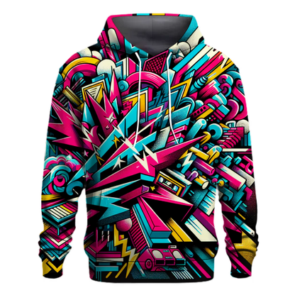 Vibrant Graffiti Art Hoodie