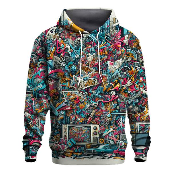 Urban Graffiti Artistry Hoodie