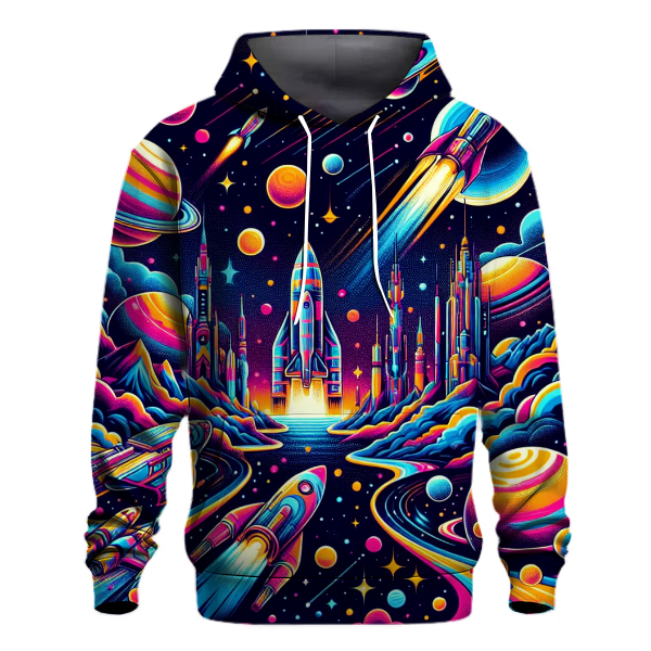 Space Odyssey Retro Hoodie