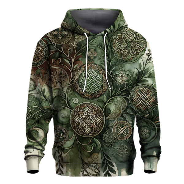 Celtic Forest Tie-dye Hoodie